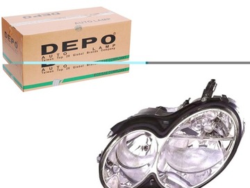 фото thumb №15, Mercedes clk w209 02-09 фара левый depo