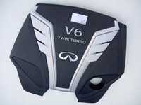 фото thumb №2, Защита крышка верхняя двигателя infiniti q60 3.0 2wd rwd 2017-