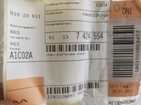 фото thumb №8, Mini cooper f55 молдинг решітка хром