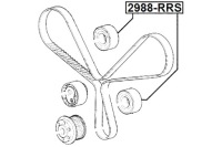 фото thumb №3, Ролик обвідний ремінь розподільного валу land rover discovery iv 2010-2016