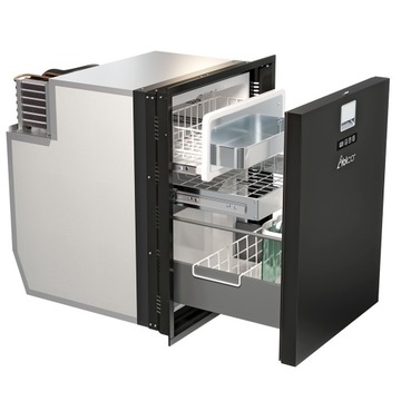 Yolco QL90 BLACK встраиваемый компрессорный холодильник