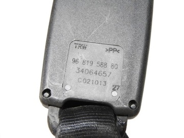 фото thumb №11, Citroen ds3 09-14 застёжки ремня безопасности зад 9681958880