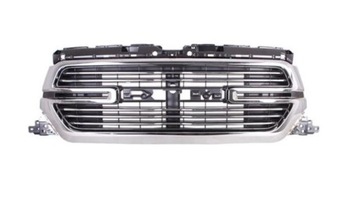 фото thumb №1, Dodge ram 1500 laramie 2019-2024 решётка решётка радиатора хром новый