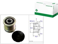 фото thumb №1, Зчеплення генератора ina 6421500760 cr4028 alp2388