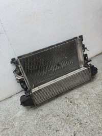 Комплект радиатор воды интеркулер вентилятор volvo v40 2 механическая коробка передач 2.0 d2 d3 Доставка, фото thumb