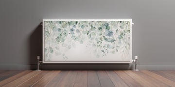 MATA MAGNETYCZNA NA GRZEJNIK MAGNES LIŚCIE EUKALIPTUSA NATURA 90x60