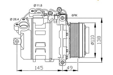 фото thumb №2, Компрессор компрессор кондиционера [nrf]