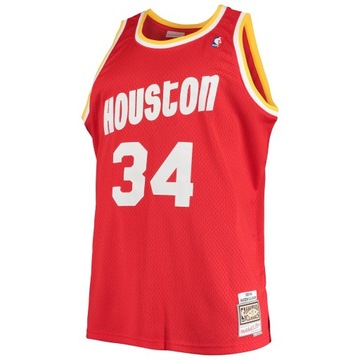 Хаким Оладьювон Ред Хьюстон Рокетс 1993/94 Джерси Hardwood Classics, 3XL