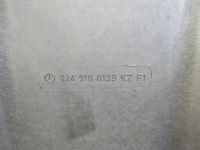 3 mercedes w124 сидіння лівий правий захист задній спинка сіра 85-89 вузька молдинг Оригінал, фото thumb