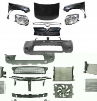 фото thumb №1, Dacia duster 2010-2012 комплектный перед капот pas