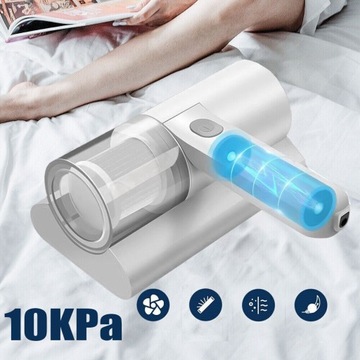 BEZPRZEWODOWY RĘCZNY ODKURZACZ DO MATERACY UV DO USUWANIA ROZTOCZY, 1200MAH
