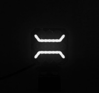 фото thumb №4, Лампа робоча led x10 + ремені led 2 функції 12v 24v протитуманна фара led