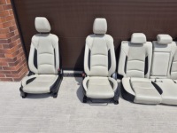 фото thumb №8, Mazda 3 iii bm сидіння диван біла шкіра комплект 2013