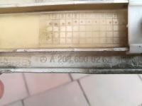 фото thumb №3, Молдинг крыла правый перед ---- mercedes clk w208