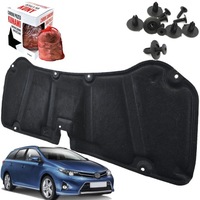фото thumb №1, Шумоізоляція капот ізоляція мат toyota auris ii 12-18 + odstraszacz кліпси
