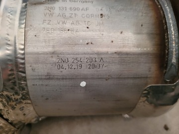 фото thumb №5, Катализатор dpf crafter ii man 2.0 tdi 2n0131690af