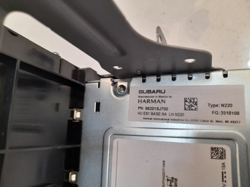 фото thumb №11, Subaru forester v 19- радіо навігація 86201sj700 usa