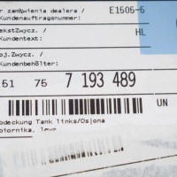 фото thumb №8, Bmw 5 f07 rear left fuel бак cover 51757193489 7193489 oem