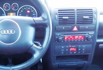 Audi A2 1999-2005 Маскирующие рамки магнитолы 1DIN 61340