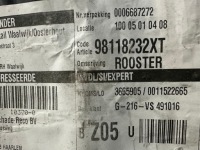 Renault twingo 3 3 решётка бампера средняя решётка  622541335r с Разборки, фото thumb