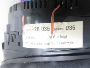 фото thumb №5, Спідометр  audi a4 b6 avant 8e5 1.9 tdi quattro - avf 0263626035 8e0920900k