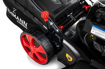 БЕНЗИНОВАЯ КОСИЛКА С LEHMANN BRIGGS GIGANT DRIVE, КОРЗИНА 60 Л С 2 НОЖАМИ, МАСЛО