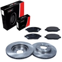 фото thumb №1, Тормозные диски+ тормозные колодки перед opel karl c16 1.0 2015-19