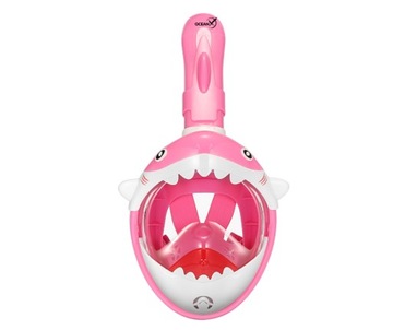 Детская полнолицевая маска для подводного плавания SHARK XS OceanX