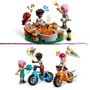 LEGO Friends 42624 Уютные домики в летнем лагере «Брикс»