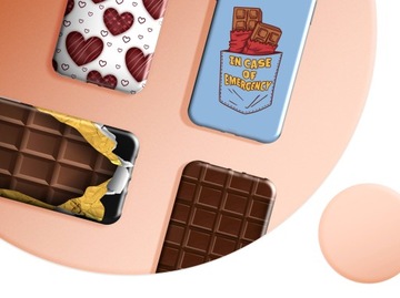 ETUI DO SAMSUNG GALAXY M21 WZORY CZEKOLADA CHOCO SŁODYCZE OBUDOWA POKROWIEC