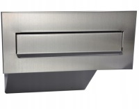 ПРОХОДНОЙ ПОЧТОВЫЙ ЯЩИК ДЛЯ ВСТРАИВАЕМОЙ НЕРЖАВЕЮЩЕЙ СТАЛИ INOX SILVER C4
