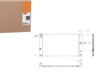 Купить Nrf 53747 радиатор, система охлаждение двигателя, фото thumb