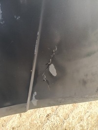 фото thumb №9, Bmw e83 x3 бампер задний задняя pod pdc обычный чёрный