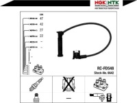 фото thumb №3, Дроти запалювання [ngk]