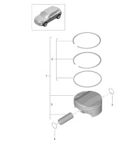 фото thumb №1, Поршень kompletny porsche macan 2.0 r4 pac107065d