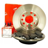 фото thumb №1, Seat toledo iii 1.9 2.0 tdi тормозные диски тормозные колодки trw задняя