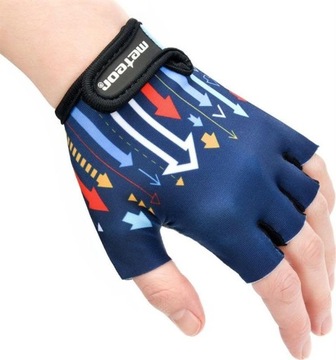 Rękawiczki rowerowe Meteor Kids S Arrows