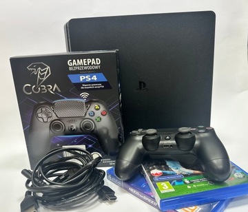 ТОНКАЯ КОНСОЛЬ PS4 500 ГБ | КОМПЛЕКТ PLAYSTATION 4 + ГАРАНТИЯ от L05