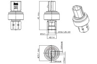 Вимикач тисковий кондиціонера Київ, фото thumb