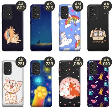 ETUI DO SAMSUNG GALAXY A33 5G WZORY KOTY KOCIAKI KOTKI OBUDOWA POKROWIEC