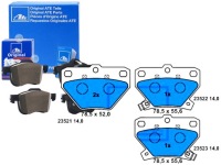 фото thumb №1, Комплект гальмівних колодок гальмівних ate 446652050 44665204