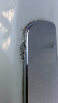 фото thumb №14, Mercedes gla w156 x156 pdc хром бампер задняя задний