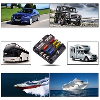 фото thumb №13, Коробка роз'єм корпус запобіжників 6 половина з запобіжник етикетка гвинт