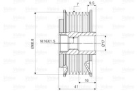 Valeo шків генератора hyundai Недорого, фото thumb