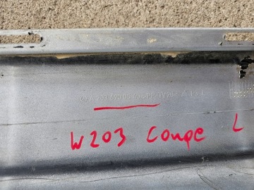 фото thumb №16, Mercedes c-klasa w203 купе планка пороговая порога левая a2036900540