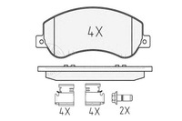 фото thumb №1, Meyle тормозные колодки тормозные vw перед amarok 10- meyle