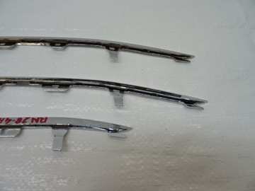 фото thumb №10, Peugeot 508 рестайлинг хром хромированные элементы решётка решётка бампера комплект новый