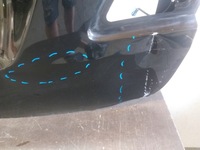 фото thumb №2, Крышка багажника задняя mercedes ml w166