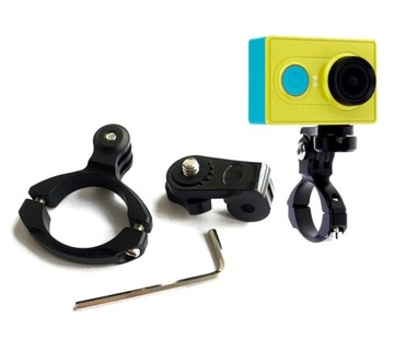 Алюминиевый держатель + адаптер Bike Motor GOPRO 12 DJI ACTION 4 (GP.40)
