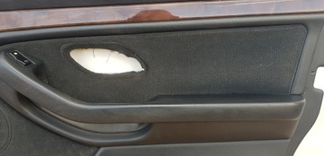 фото thumb №13, Bmw e39 боковина обивка дверь перед левый дорестайлинг dekor дерево